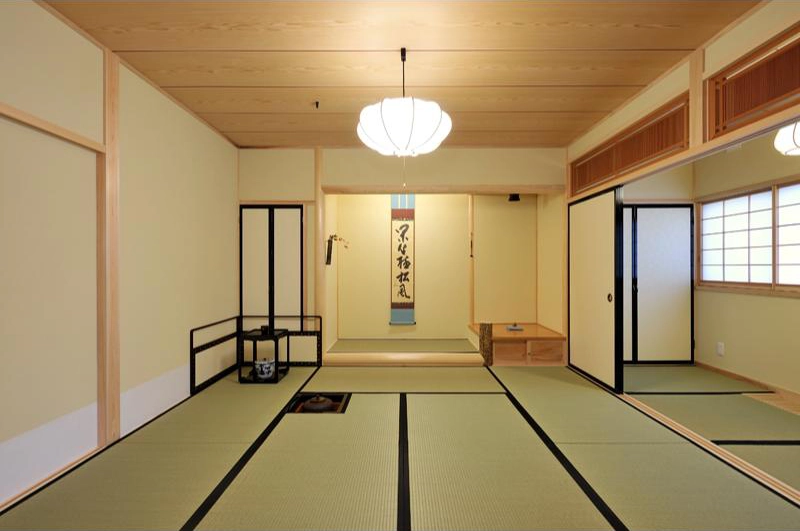 茶室のある家