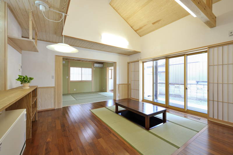 冷房負荷軽減のエコ住宅