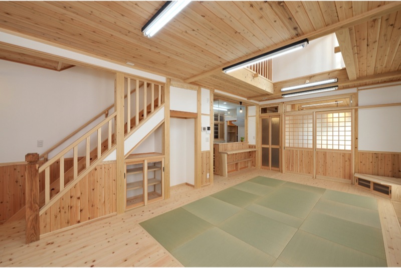 榛名の梅農家で建て替えをしたゼロエネルギーハウス