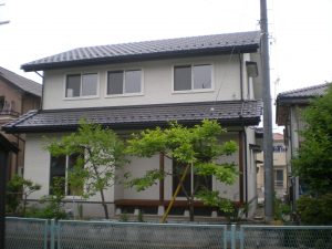 弊社の近くに完成した長期優良住宅
