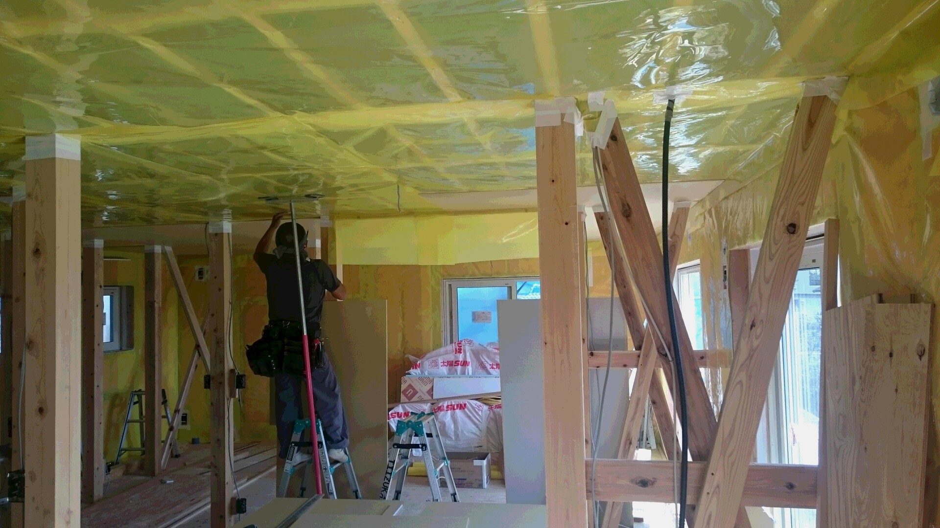 天井断熱に必要な準備