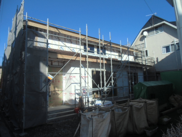 高崎市、北小の近くの認定低炭素住宅