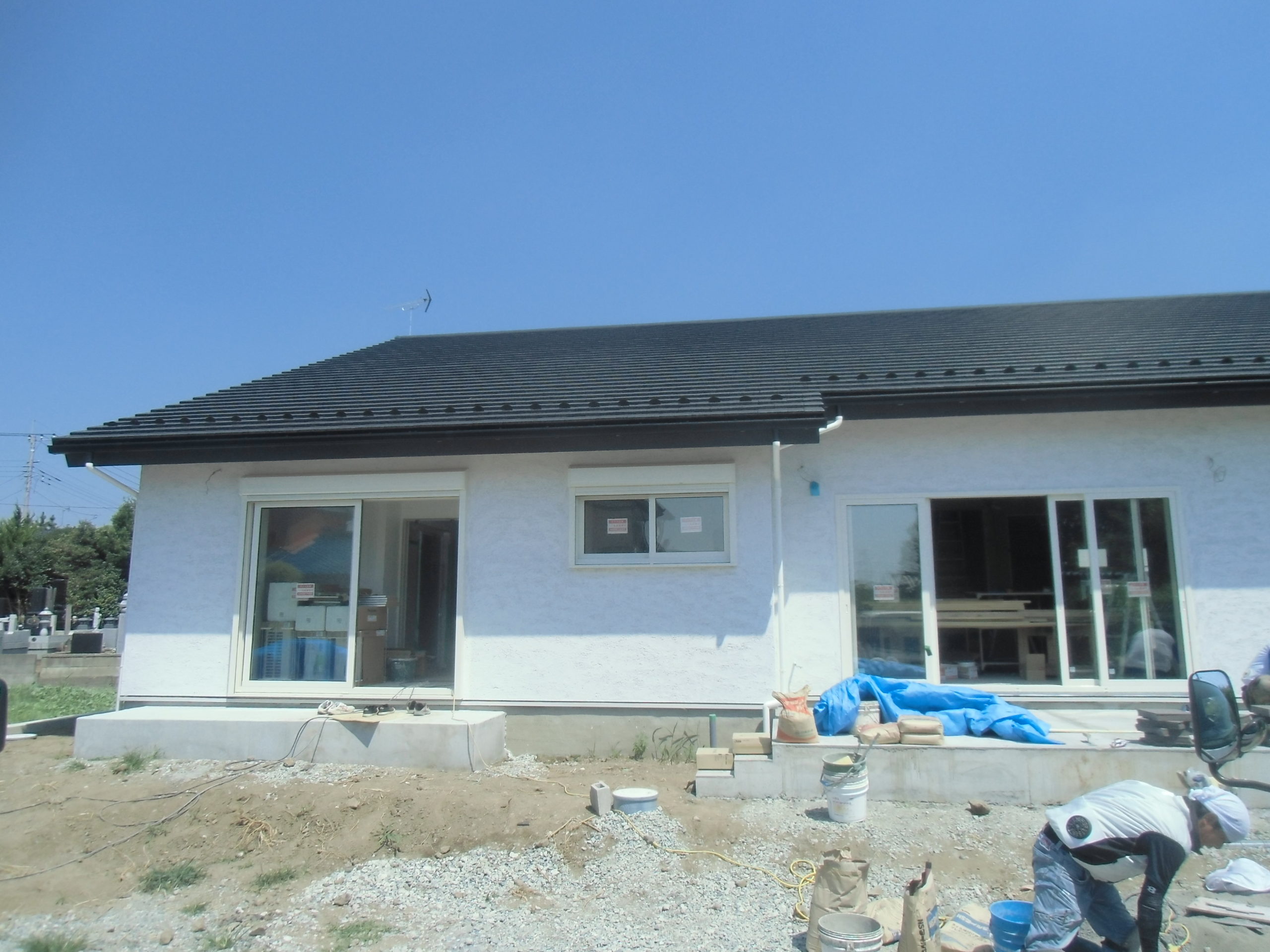 太田市でも住宅完成します。