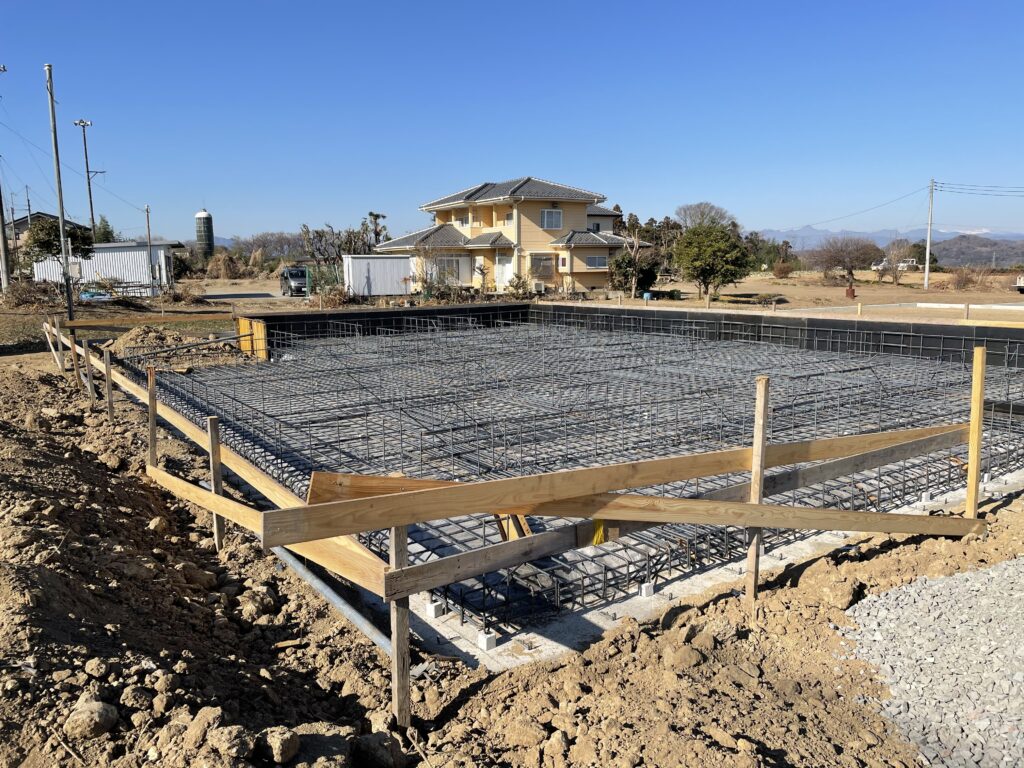 甘楽町で着工しました！