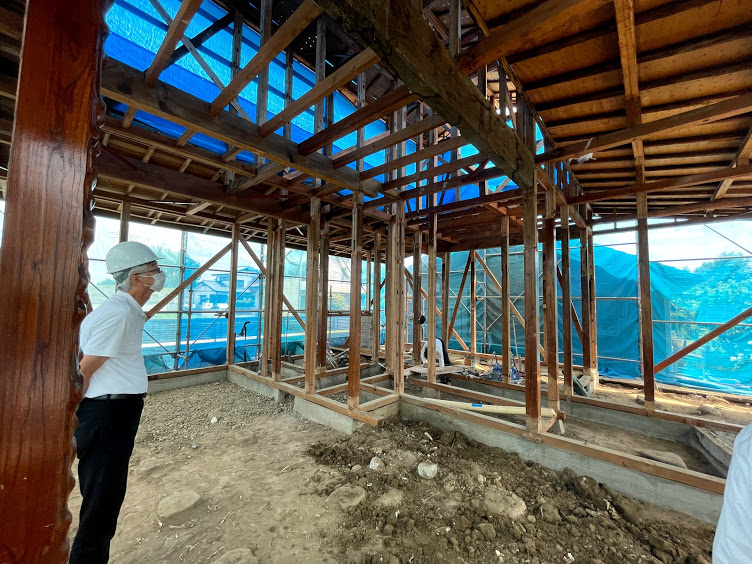 断熱耐震リフォーム現場研修。