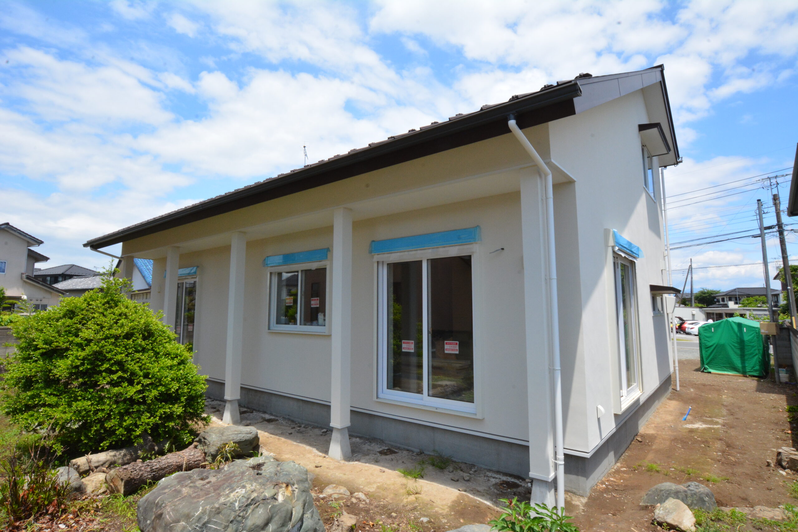 完成現場見学会のお知らせ。