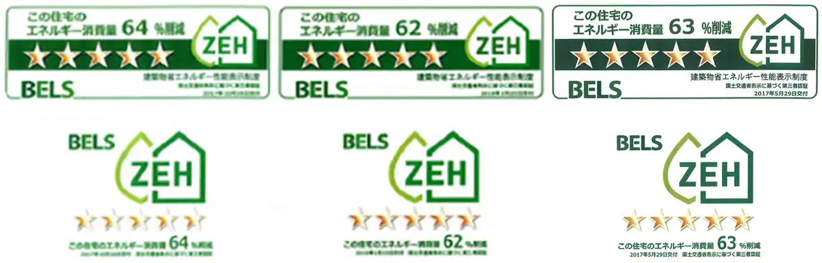 ZEHレポート(エネルギー消費量削減割合)